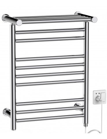 Heat chrome poli, chauffe-serviettes électrique