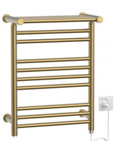 Heat matte gold, electric towel warmer