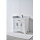 VELA 36" Solid wood vanity