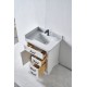 VELA 30" Vanité en bois massif