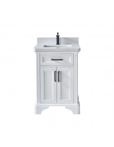 VELA 24" Solid wood vanity