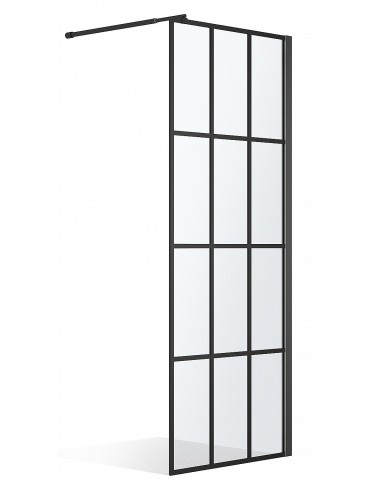 Syrius , Douche noir style Italienne 36''