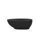 71" Freestanding Bath – Matte black – Elyon