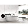 Coéos, Black matt bath faucet