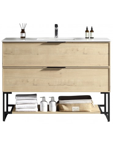 Véona 48" Vick Oak, Vanité sur pied