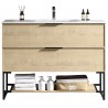 Véona 48" Vick Oak, Vanité sur pied
