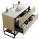Véona 48" Vick Oak, Freestanding Vanity