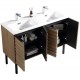 Tavira 48" Zurich Oak, Vanité sur pied