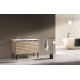 Tavira 48" Zurich Oak, Vanité sur pied