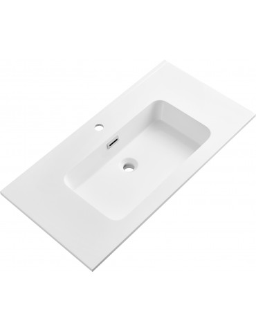 Tavira 48" white countertop