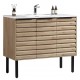 Tavira 39.5" Zurich Oak, Freestanding Vanity