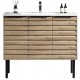Tavira 39.5" Zurich Oak, Freestanding Vanity