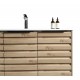 Tavira 39.5" Zurich Oak, Freestanding Vanity