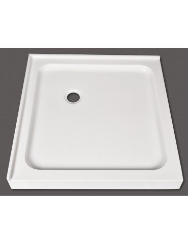 Hygie 36*36 shower base, drain at 12×12"