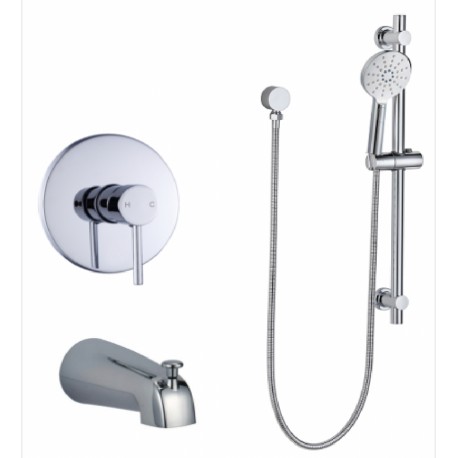 Veroa, Polished chrome shower faucet