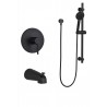 Veroa, Robinet de douche noir mat