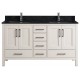 Goli 60'' Bathroom Vanity – Solid Wood greige