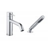 2-piece chrome bathroom faucet – Kami Collection | Modern faucets