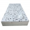 En PVC, Terrazzo Polaris, Mur de douche , 48 x 96"