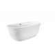 67" Freestanding Bath – Glossy White – Thalira