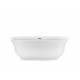 67" Freestanding Bath – Glossy White – Thalira