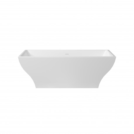 59" Freestanding Bath – Glossy White – Nyros