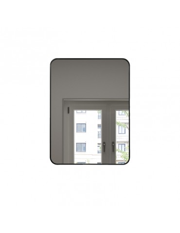 Miroir, 24 × 60", fini noir, collection Luxor