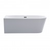 55" Freestanding Bath – Bacchus, Left-Side Configuration