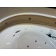 Vélès 63", massage bathtub with water jets