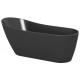 67" Freestanding Bath – Matte black – Elanora