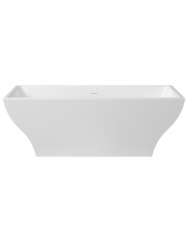Bain autoportant 54" blanc lustré – Lirae