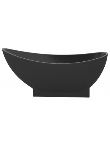 68" Freestanding Bath – Matte black – Zaleia