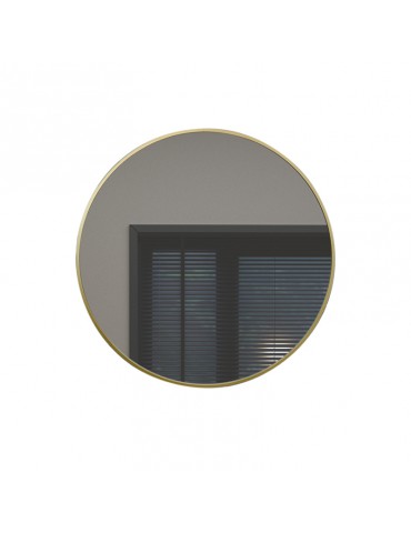 Miroir rond, 24", fini or mat, collection Orbita