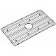 Stainless steel grid for sink 30x18
