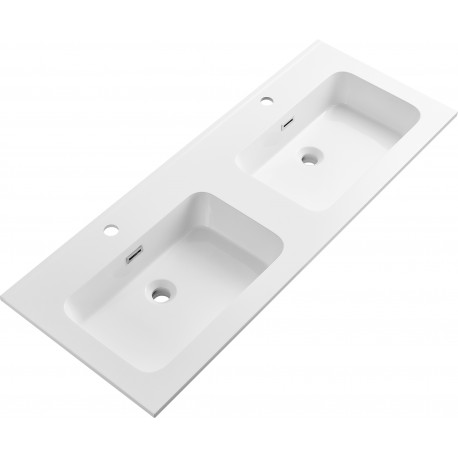 Dessus de comptoir double blanc Tavira 48"
