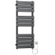 Nix matte black, electric towel warmer