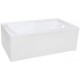 IYO Bathtub – 2 Finished Sides | L-Shaped Alcove Installation