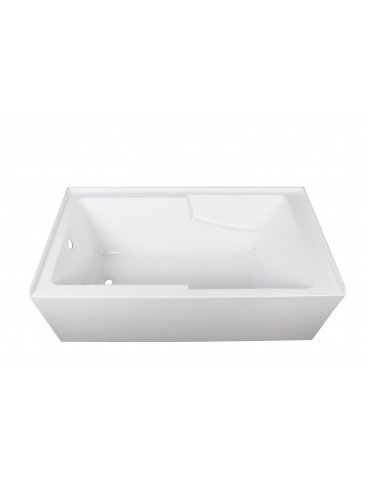 Iyo droit, Baignoire en alcôve