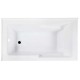 IYO Bathtub – 2 Finished Sides | L-Shaped Alcove Installation