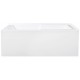 IYO Bathtub – 2 Finished Sides | L-Shaped Alcove Installation