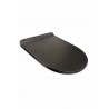 Donar Black Toilet Seat