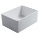 Balios, 24" Glossy White Porcelain Sink
