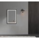 LED Rectangular Mirror, 24 × 36", Bluesync Collection