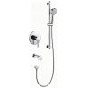 Robinet de douche avec bec de bain – Chrome, Collection Kami