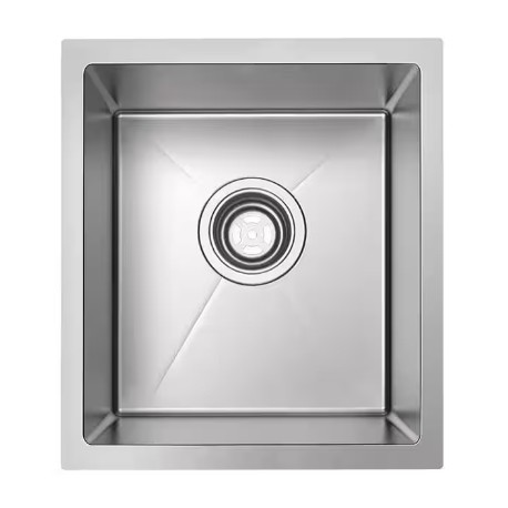 Cantina 17*19'', évier de cuisine sous plan.