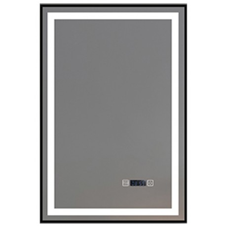 LED Rectangular Mirror, 24 × 36", Bluesync Collection