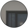 Miroir rond, 32", fini noir, collection Orbita