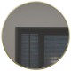 Round Mirror, 40", Matte Gold finish, Orbita Collection