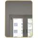 Miroir, 16 × 24", fini or mat, collection Luxor