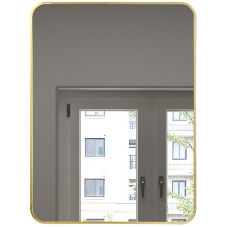 Miroir, 24 × 48", fini or mat, collection Luxor